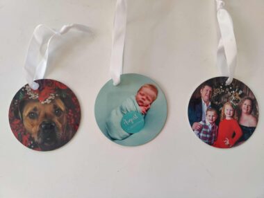 Metal Photo Ornament
